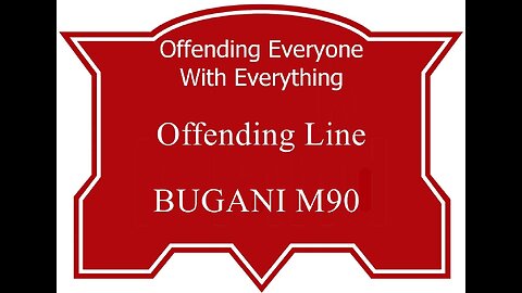 BUGANI M90