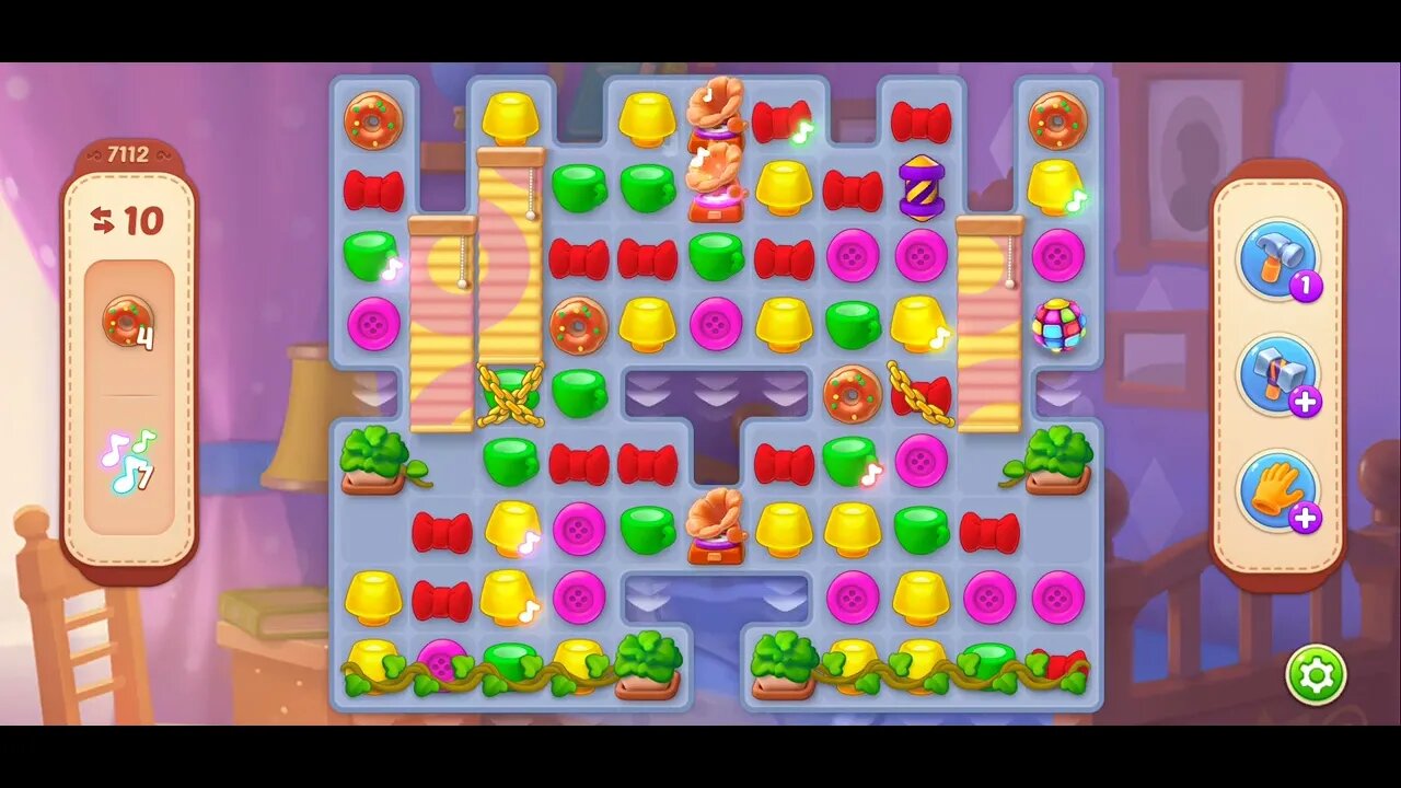 Playrix Homescapes Gameplay Walkthrough Level 7112