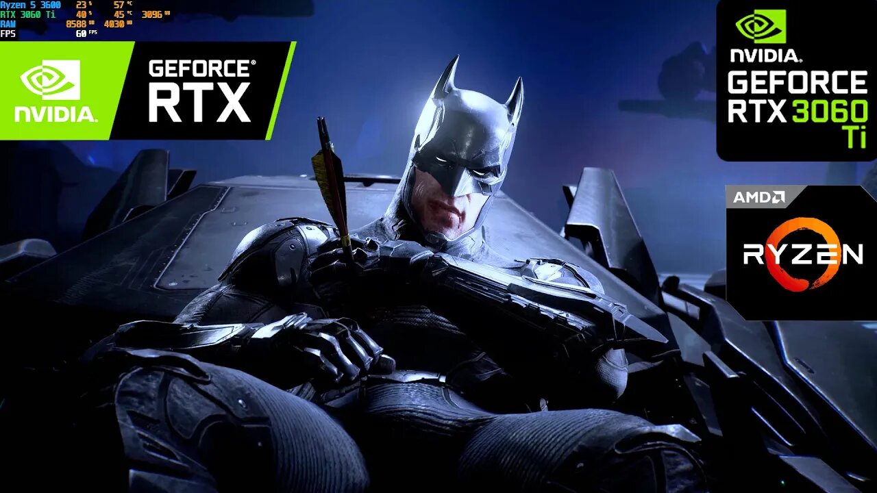 GOTHAM KNIGHTS Ultra Graphics Gameplay - RTX 3060 Ti 8GB | RTX ON | Ray Tracing