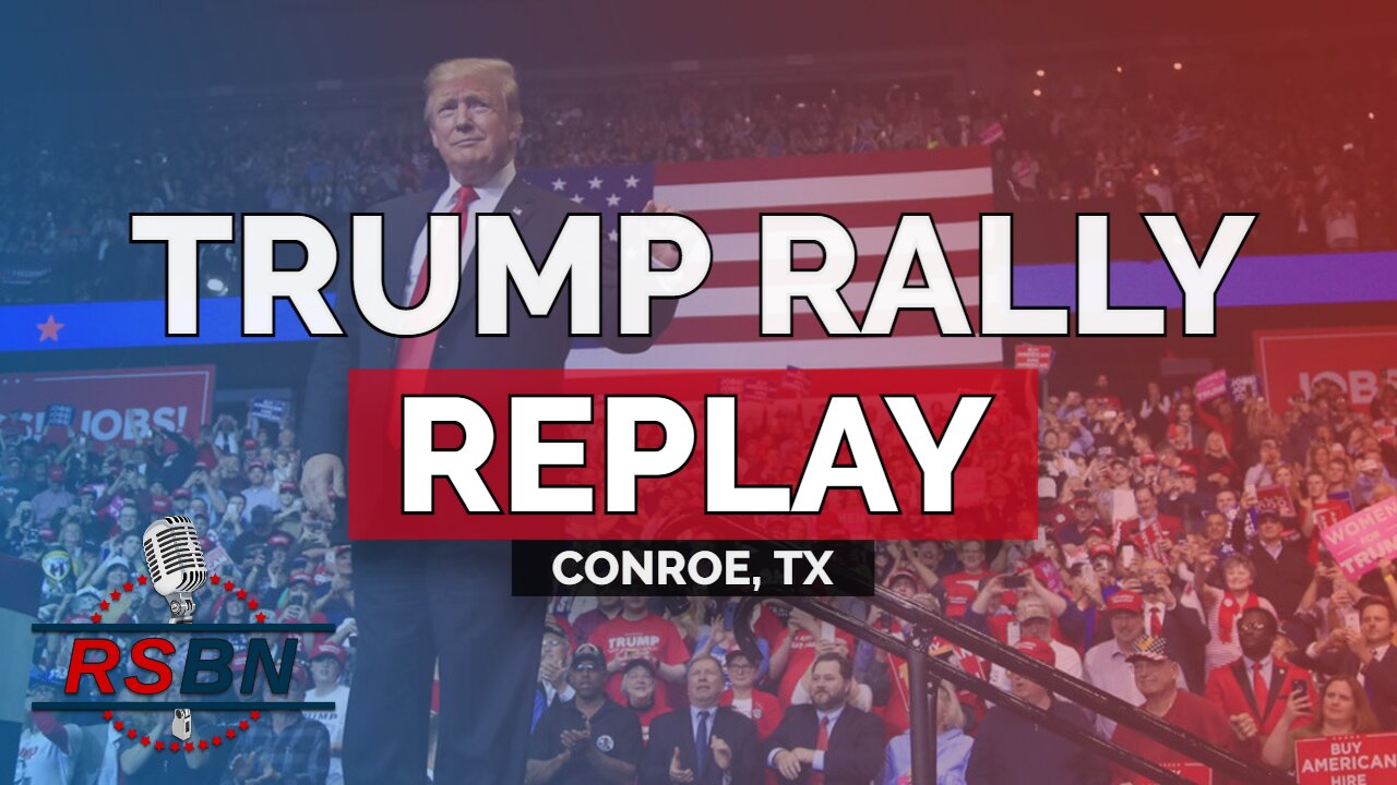 FULL RALLY: President Donald J. Trump Save America Rally in Conroe, TX 1/29/22