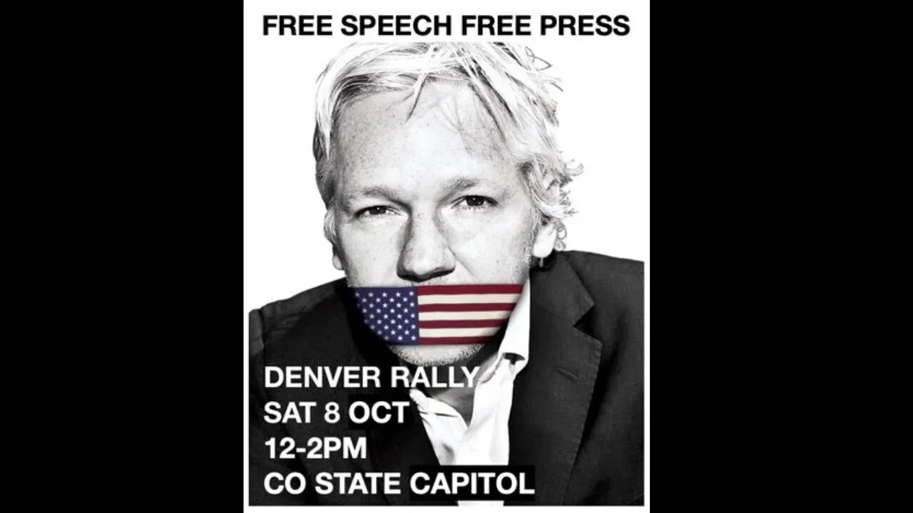 Denver Free Assange Rally