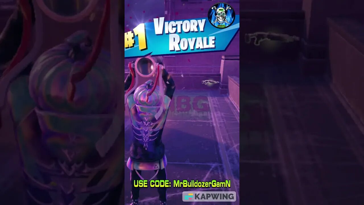 🔹🔷 Solo Victory Royale 19 (1221 Total) Chapter 4 Season 4 CHROME PUNK Skin #SHORTS 🔷🔹