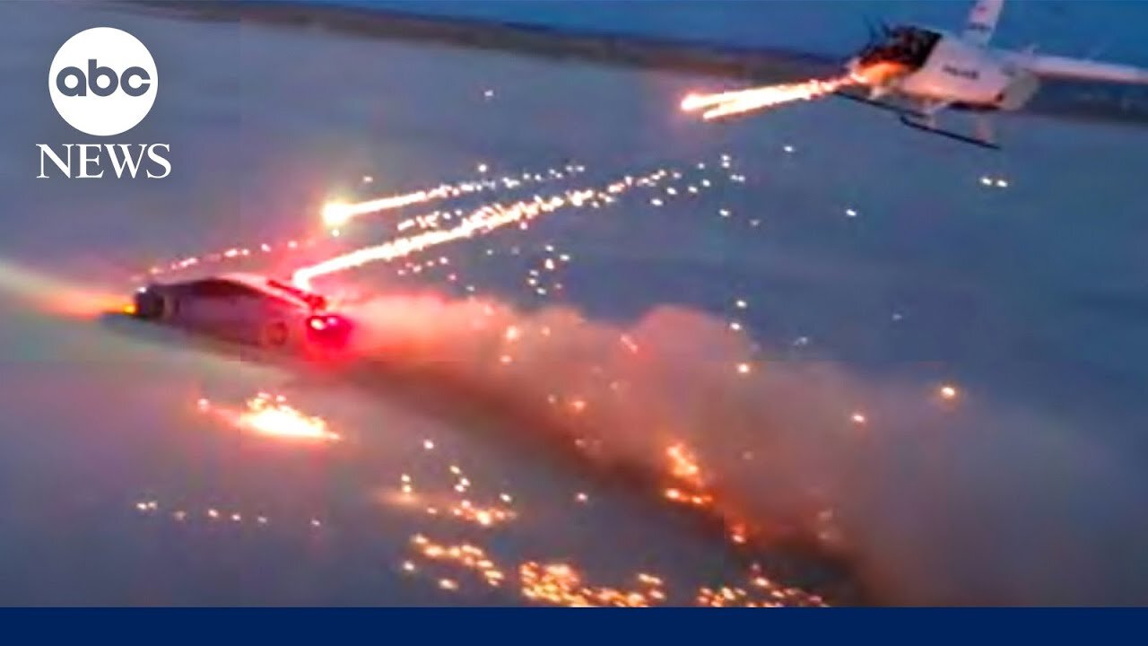 YouTuber charged for stunt involving shooting fireworks out of a helicopter at a Lamborghini