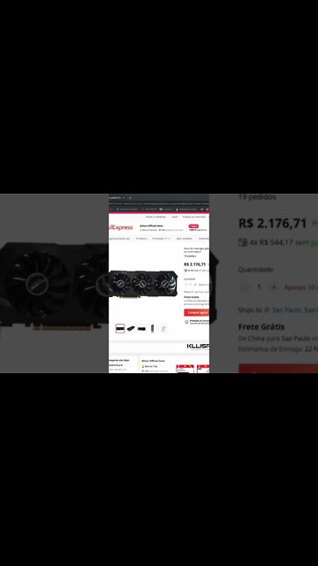 🔥🔥🔥 URGENTE 👉RX 6800 XT 16GB POR R$ 2000 NO ALIEXPRESS 💣💣💣