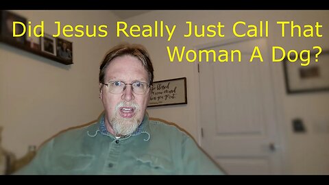 You Can't Take Bread from the Children and Give it to the Dogs? Jesus, What Did You Mean?