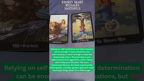 Sagitarius Broken Heart Messages *TIMELESS* #tarot #brokenheart #sagitarius #lovereading