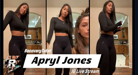 Apryl Jones dancing in legging