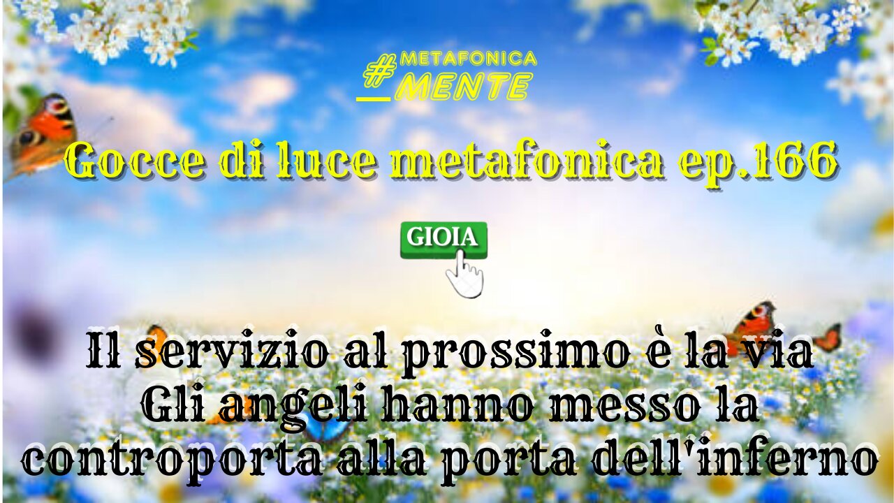 Gocce p.167|Chico: l'amore è la cura di tutte le mancanze|La "controporta" messa a Roma dagli angeli