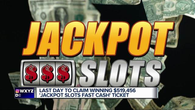 Claim the $500K Jackpot Slots Fast Cash ticket bought in Detroit last year