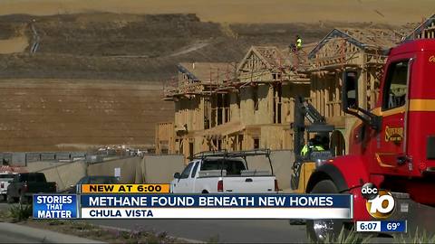 Methane found beneath housing development