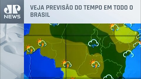 Risco de chuva forte em quase todo o Brasil