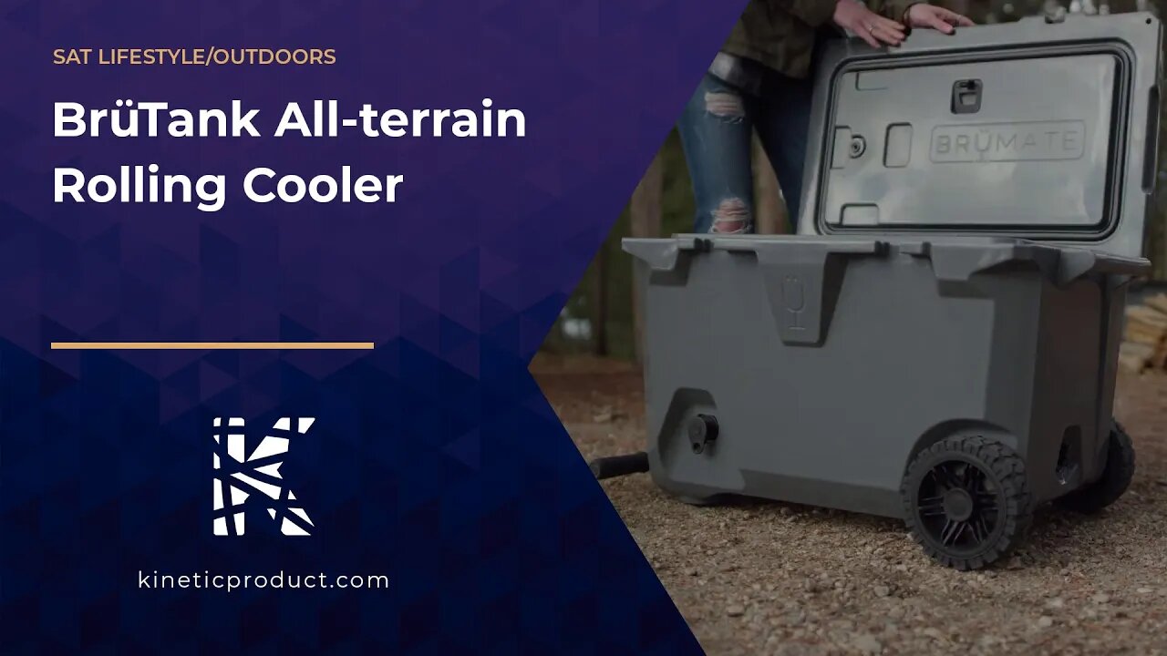 BrüTank All terrain Rolling Cooler