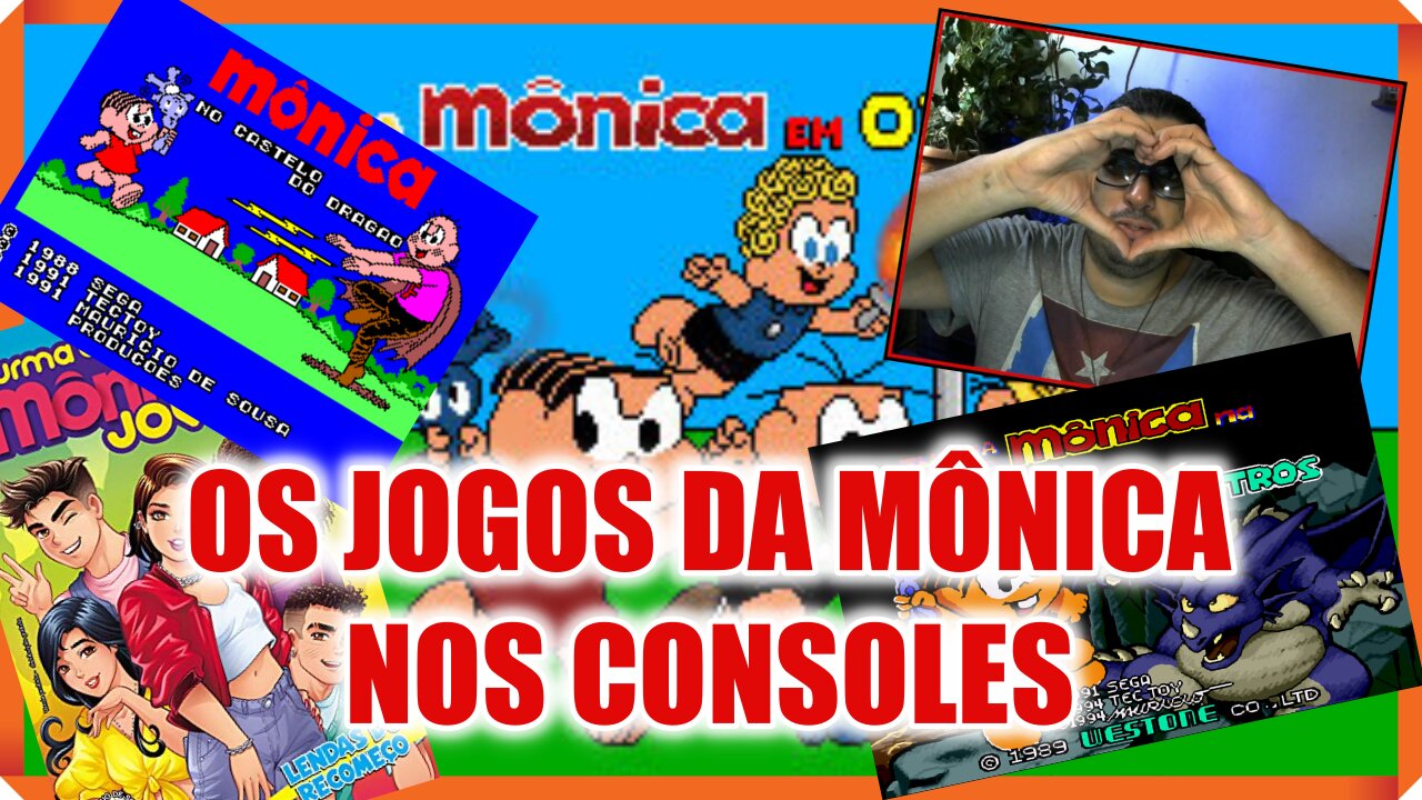 🎮 OS JOGOS DA MÔNICA NOS CONSOLES GERAÇÃO 8 E 16 BITS 🎮