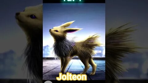 Realistic Evolution of Eevee #shorts #pokemon #realistic