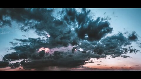 Relaxing thunderstorm & rain