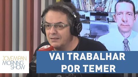 Claudio Tognolli: "Fernando Segovia deu o recibo, publicamente, de que vai trabalhar por Temer"
