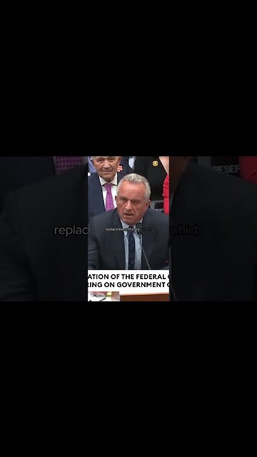 DEMOCRATS ATTACK RFK 20 Years of Vaccination, Replacement Theory. RACIST PROJECTION. #shorts #rfkjr