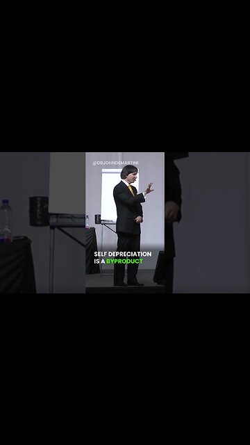 What is Self-Depreciation? | Dr John Demartini #shorts