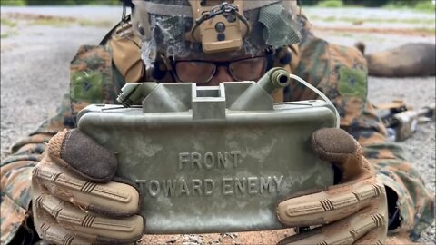 Marines Conduct a Live-Fire Range at Camp Hansen, Okinawa