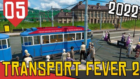 Grande Estação de PASSAGEIROS - Transport Fever 2 #05 [Gameplay Português PT-BR]