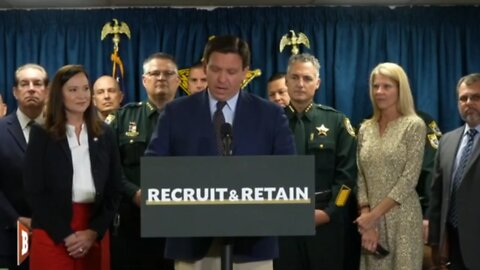 MOMENTS AGO: FL Gov. Ron DeSantis delivering remarks…