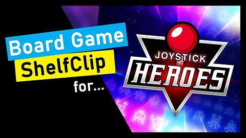 🌱ShelfClips: Joystick Heroes (Short Board Game Preview)