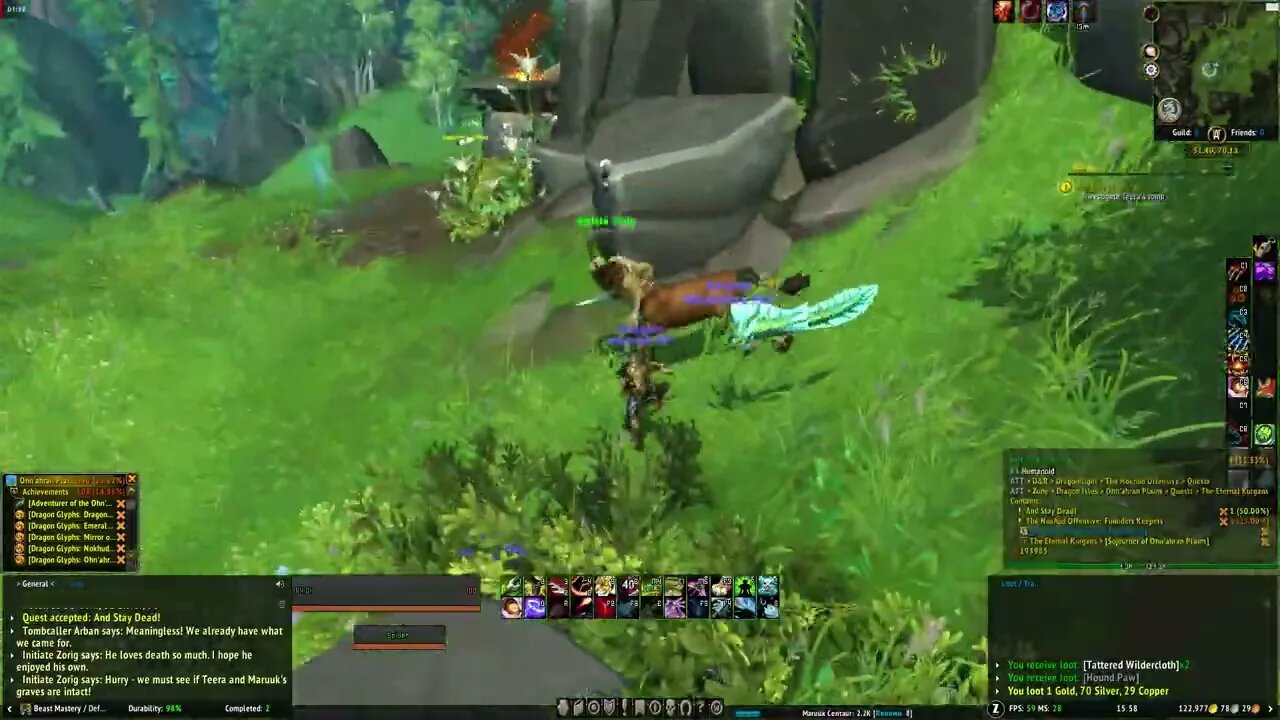 World of Warcraft Dragonflight And Stay Dead