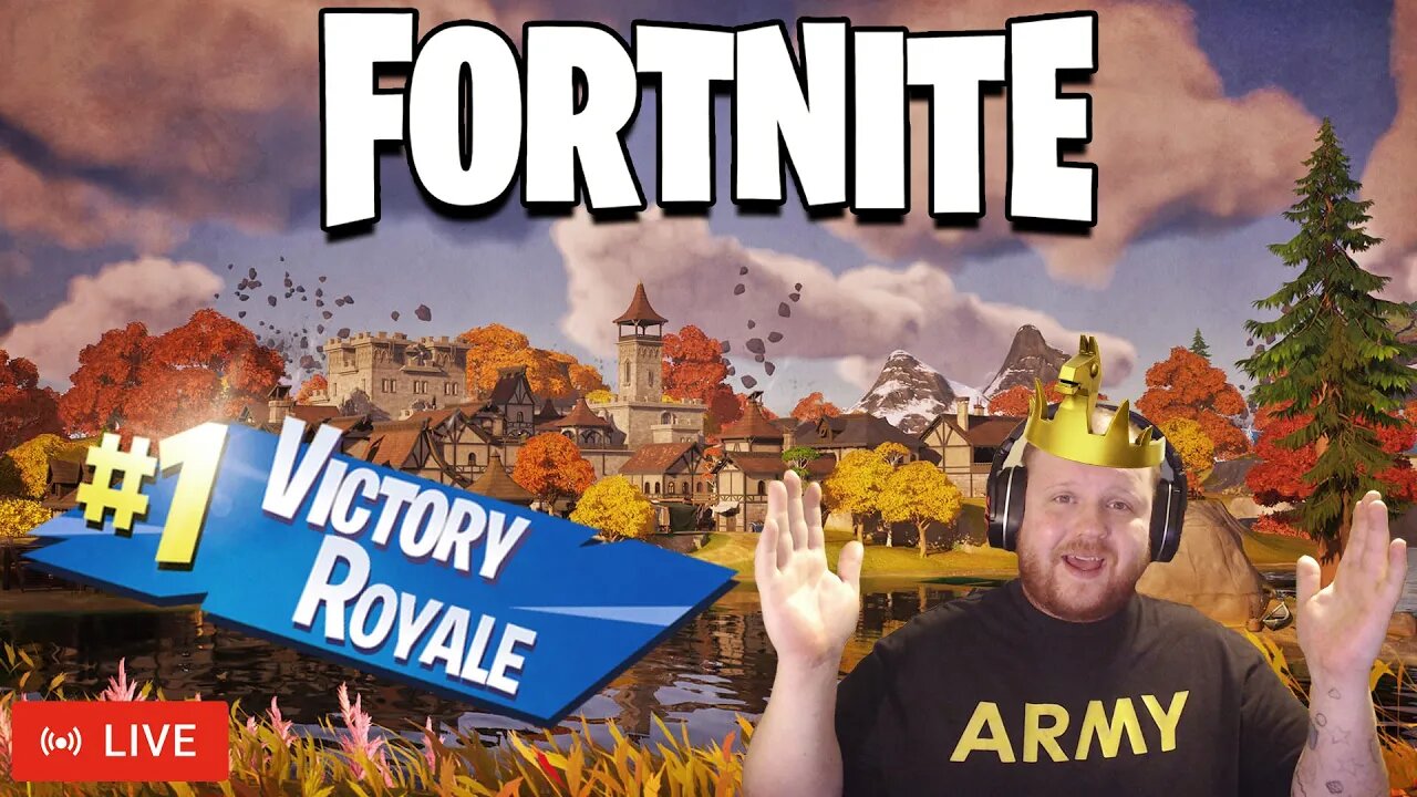 LIVE - FORTNITE | HOW MANY WINS CAN WE GET?