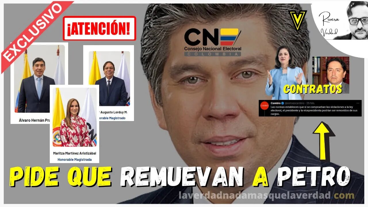 REMOVER AL PRESIDENTE PETRO - DANIEL CORONELL REVISTA CAMBIO