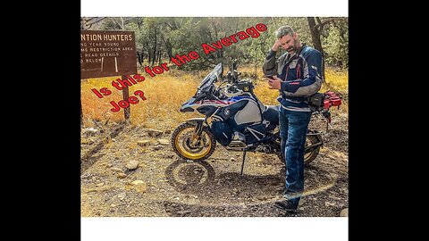 Is the BMW GS 1250 Adventure for the average Joe?