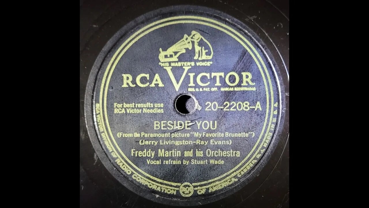Freddy Martin and His Orchestra, Stuart Wade – Beside You