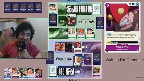 Crocodile [ Blue/Purple ] VS Eustass Kid [ Green ] | OPTCG SIMULATOR | One Piece Card Game Gameplay