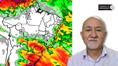 Calor no Sul, Temporais Intensos e Chuvas em São Paulo no Sábado