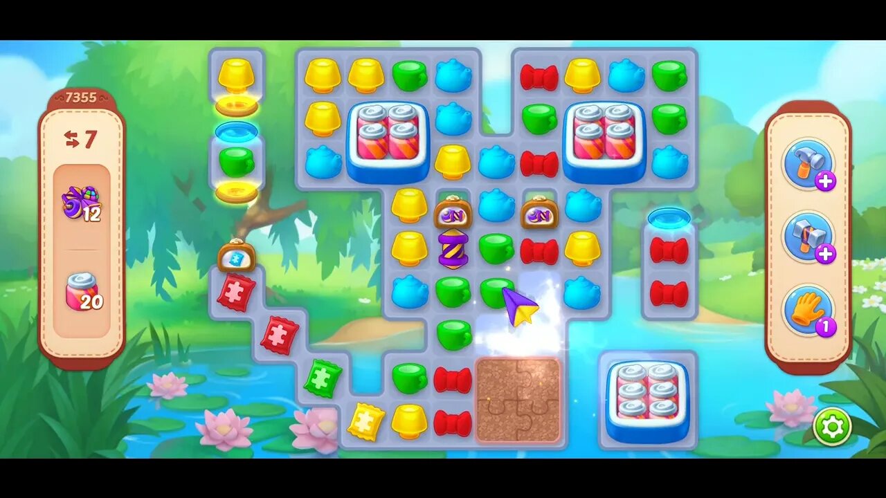 Playrix Homescapes Gameplay Walkthrough Level 7355