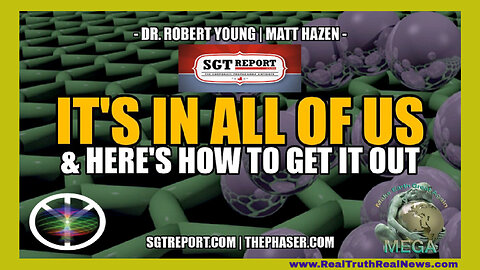💥 Graphene Is in All Of Us Now - Even the UNvaccinated! Dr. Robert Young and Matt Hazen Explain How You Can Remove It With "MasterPeace" ☮️ Links 👇