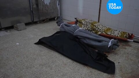 Palestinian women and children among 10 killed in airstrike on Deir al-Balah in Gaza part 1