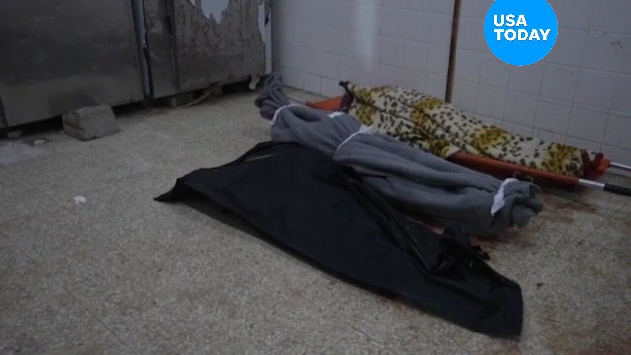 Palestinian women and children among 10 killed in airstrike on Deir al-Balah in Gaza part 1