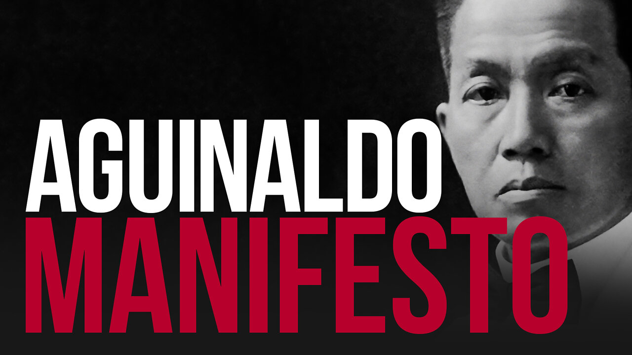 [TPR-0006] Manifesto of January 5, 1899 by Emilio Aguinaldo