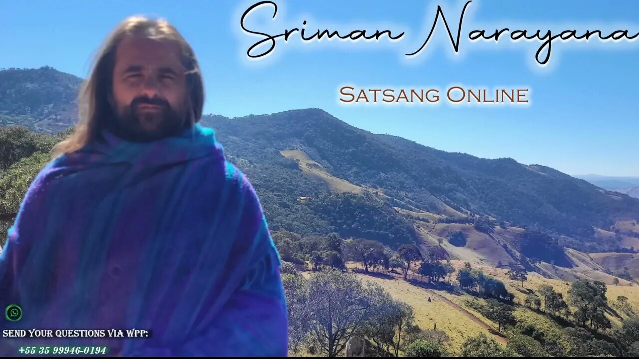 Spiritual growth is the despair of illusion - Satsang Online with Sriman Narayana