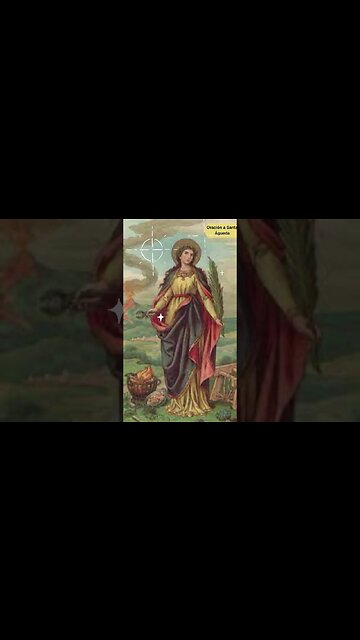 Oración a Santa Águeda - oración del día #shorts