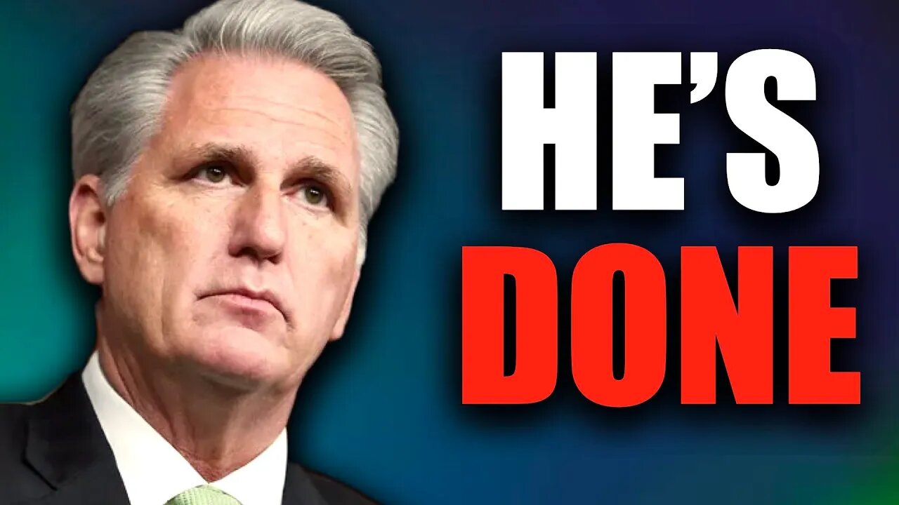 Shocking Kevin McCarthy UPDATE!