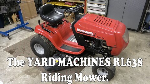 Yard Machines RL638 Mower. This Entry Level Riding Mower Is A Pretty Nice Machine!