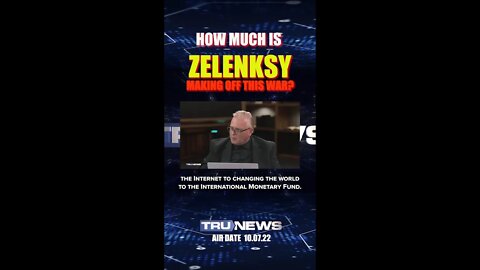 How much is Zelensky making off this war? #shorts