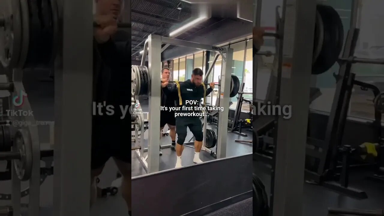 first time pre-workout experience.
