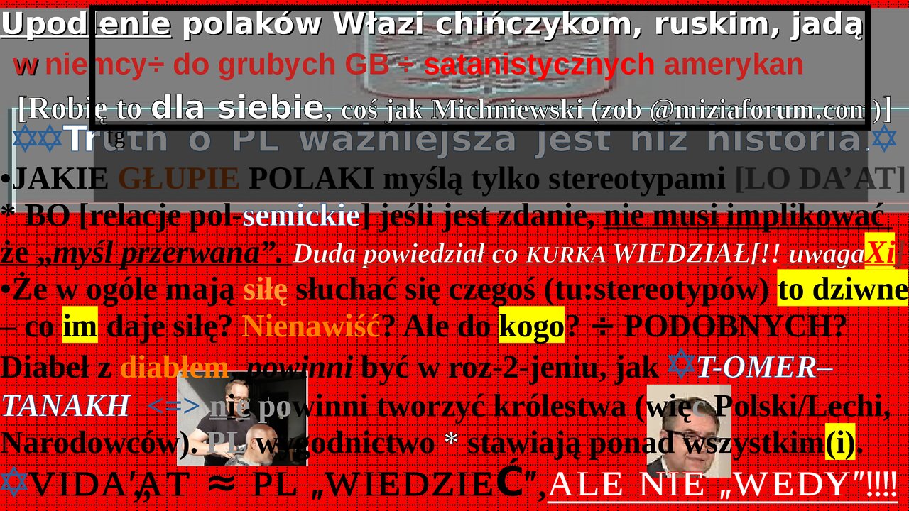 Upodlenie polaków Włażą chińczykom, ruskim, jadą w niemcy÷ do grubych GB ÷ satanistycznych amerykan