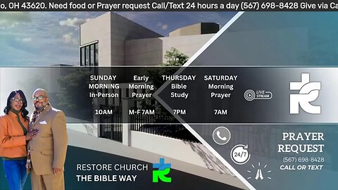 Early morning prayer with Pastor Carl & Lady Devon Mitchell 070523