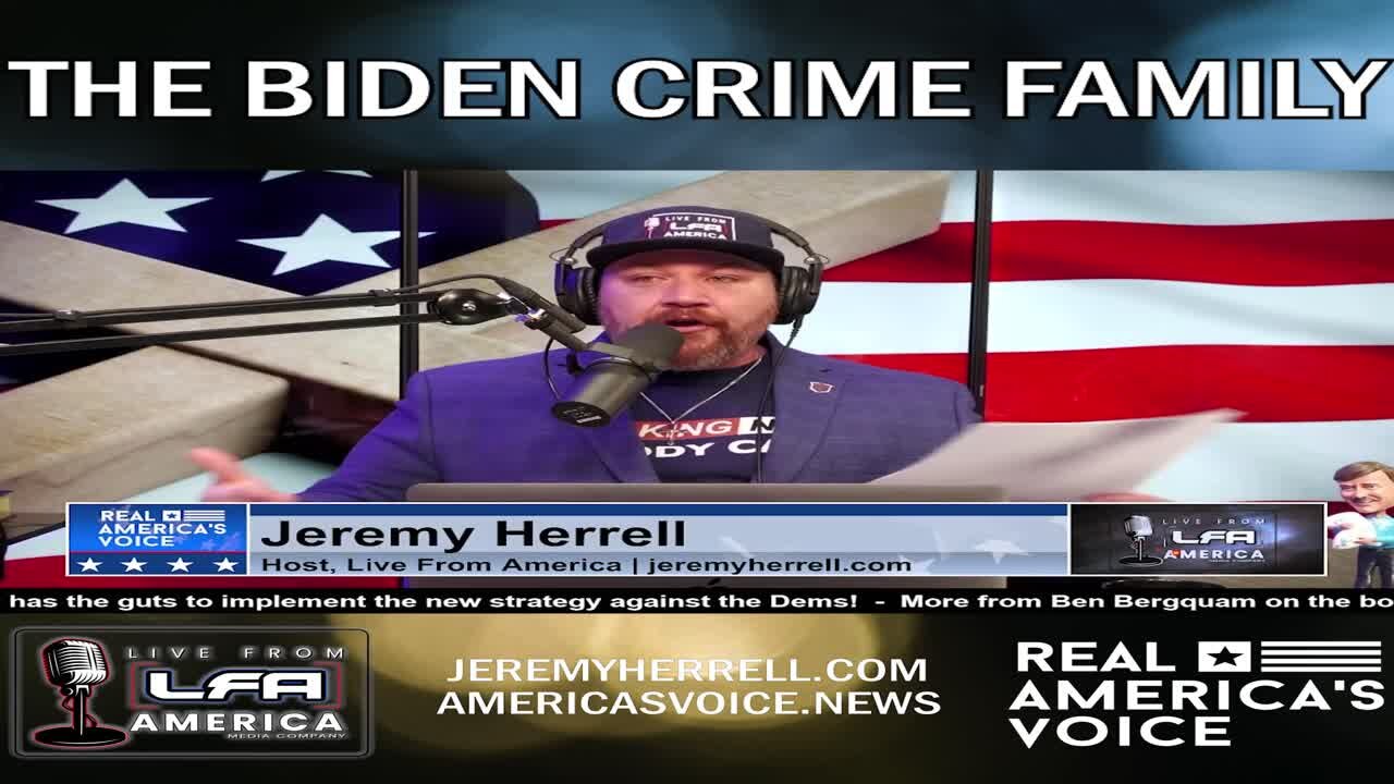 Jeremy Herrell BLASTS Biden Family Over Bo Biden Foundation Finances