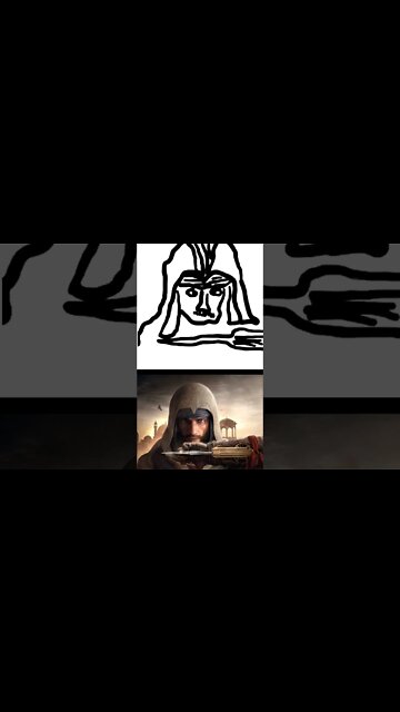 Fast Drawing of Assassin Creed Mirage Dude #assassinscreed #assassinscreedmirage