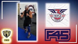 F45 TRAINING VLOG: TRIPLE THREAT | Cardio