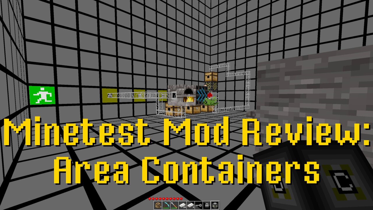 Minetest Mod Review: Area Containers